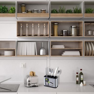 ORGANIZADOR PALMERS CUBIERTOS COCINA SOPORTE ALMACENAMIENTO RONDON - 8