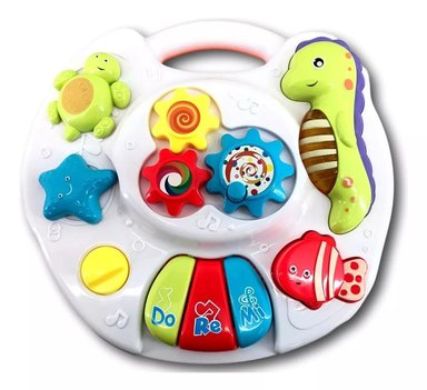 CENTRO ACTIVIDADES JUEGO BEBE 2 EN LUCES MUSICA RONDON - 1