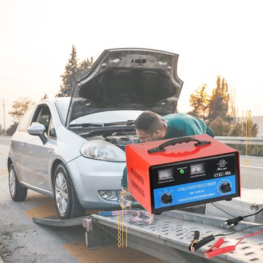 CARGADOR BATERÍA AUTO FERMAX CAMIÓN UNIVERSAL SOLUCION RONDON - 6