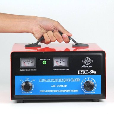 CARGADOR BATERÍA AUTO FERMAX CAMIÓN UNIVERSAL SOLUCION RONDON - 9