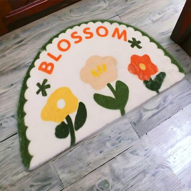 SET DE 2 ALFOMBRA BAÑO ANTIDESLIZANTE ABSORBENTE JHN - 2