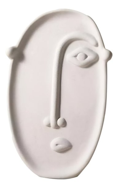 SET 2 JARRÓN CERÁMICA DECORACIÓN NÓRDICO FLORES BLANCO JHN - 1