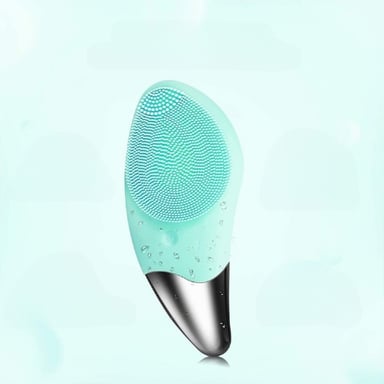 MASAJEADOR FACIAL CEPILLO LIMPIEZA EXFOLIANTE RECARGABLE LAU - 6