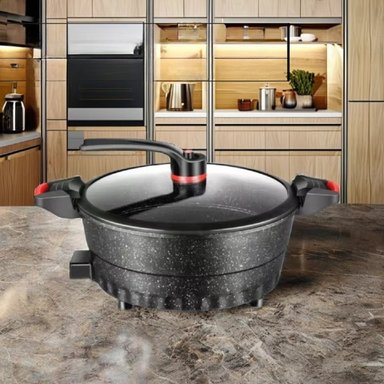 OLLA CALEFACCIÓN MULTIFUNCIONAL 8L 1350W VERSATIL COCINA LAU - 5