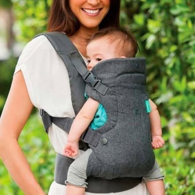 PORTABEBE MULTI-POSICION ERGONOMICO INFANTIL BEBE COMODO LAU - 7