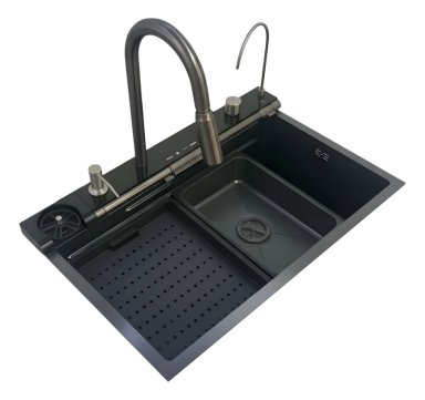 LAVAPLATOS COCINA FREGADERO MODERNO MULTIFUNCIONAL JHN - 1