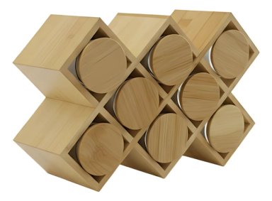 JUEGO FRASCO SOPORTE ORGANIZADOR CONTENEDOR COCINA JHN - 1