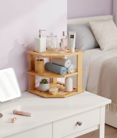 ESTANTE ORGANIZADOR REPISA 3 NIVELES MULTIFUNCIONAL JHN - 8