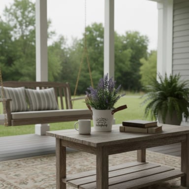 SET 2 PLANTA ARTIFICIAL DECORATIVA LAVANDA ENCANTO JHN - 6