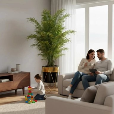 MACETERO DECORATIVO SOPORTE ESTILO NORDICO MODERNO JHN - 2