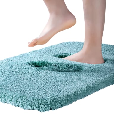 ALFOMBRA BAÑO GRUESA SUPER SUAVE ANTIDESLIZANTE RONDON - 6