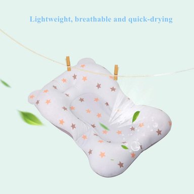 ALMOHADILLA MODERN BABY BAÑERA BEBÉ INFANTIL CÓMODO FLOTANTE RONDON ALGODÓN MULTICOLOR - 7
