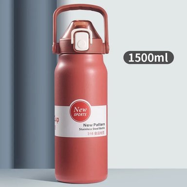 BOTELLA AGUA BEBE NIÑO DEPORTE ADECUADA PORTATIL RONDON - 2