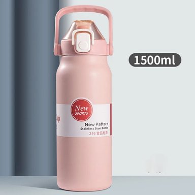 BOTELLA AGUA BEBE NIÑO DEPORTE ADECUADA PORTATIL RONDON - 3