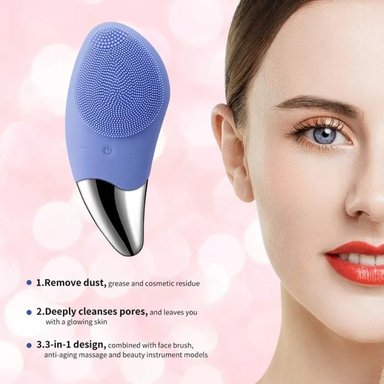 MASAJEADOR MANUAL PORTATIL ROSTRO BELLEZA LIMPIEZA RONDON - 2