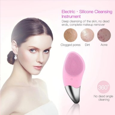 MASAJEADOR MANUAL PORTATIL ROSTRO BELLEZA LIMPIEZA RONDON - 4