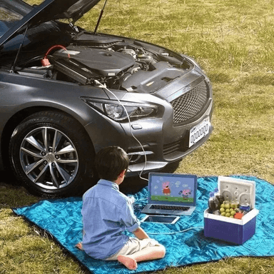 INICIADOR BATERIA VEHICULO FERMAX INVERSOR POTENCIA CARRO RONDON - 7