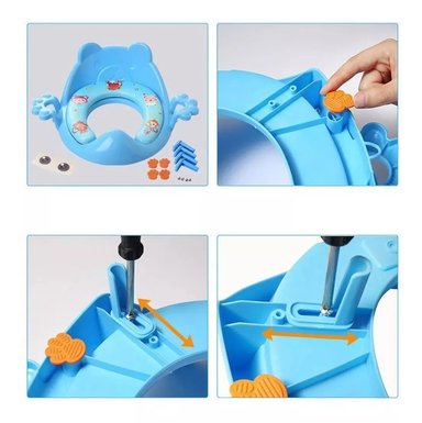 ADAPTADOR ASIENTO ENTRENAMIENTO BEBE SUAVE BAÑO RONDON - 1