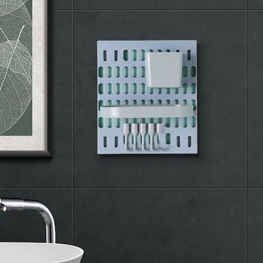 ESTANTE PARED COCINA TABLERO ORGANIZADOR OBJETOS JER - 1