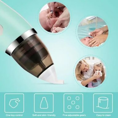 ASPIRADOR NASAL PORTATIL SACA MOCO BEBE NIÑOS LAU - 7