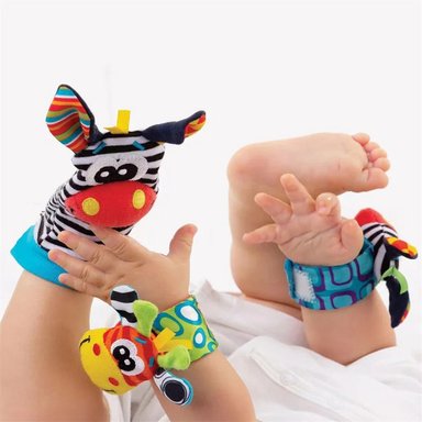 SONAJERO ZZKKO PULSERA MUÑECA PIE COLGANTE SUAVE DIVERTIDO LAU MULTICOLOR - 3