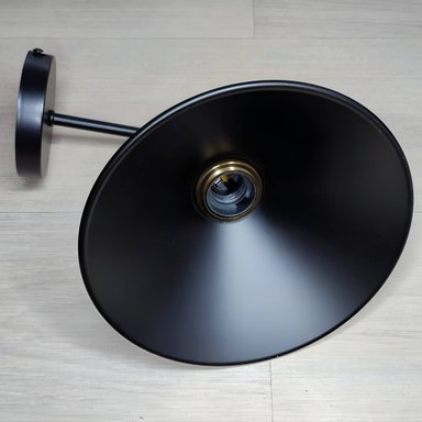 LÁMPARA PARED NÓRDICA INDUSTRIAL DECORATIVA COBRE JHN NEGRA - 8