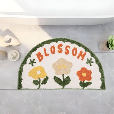 SET DE 2 ALFOMBRA BAÑO ANTIDESLIZANTE ABSORBENTE JHN - 7