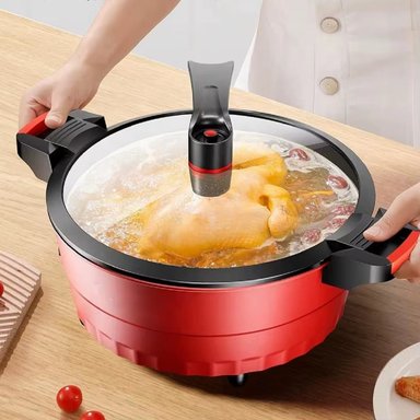 OLLA CALEFACCIÓN MULTIFUNCIONAL 8L 1350W VERSATIL COCINA LAU - 3