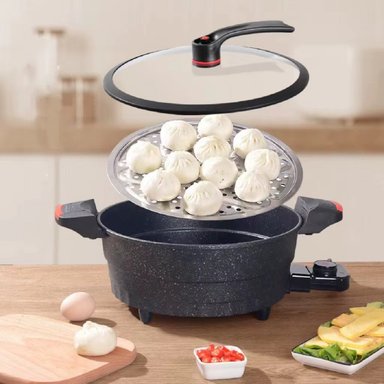 OLLA CALEFACCIÓN MULTIFUNCIONAL 8L 1350W VERSATIL COCINA LAU - 9