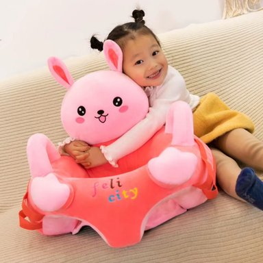 SILLA DE APOYO APRENDIZAJE FELPA SUAVE ERGONOMICO BEBES LAU - 6