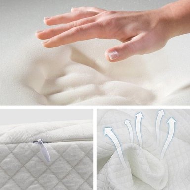 ALMOHADA ANTIREFLUJO RECIEN NACIDO SUAVE BEBE LAU - 3