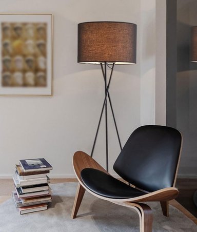 LAMPARA DECORATIVA MODERNA PIE NORDICO TRIPODE HOGAR JHN - 8