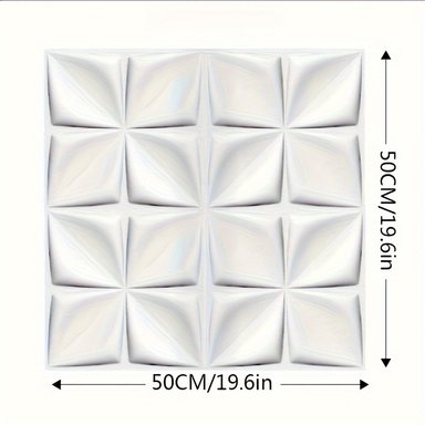 PANEL DE PARED 13PM NUEVO PLACAS DIAMANTE EUROPEO 3D PAPEL IMPERMEABLE RONDON - 2