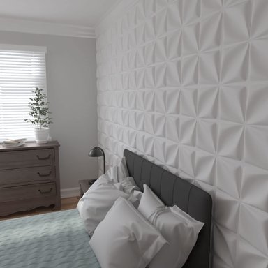 PANEL DE PARED 13PM NUEVO PLACAS DIAMANTE EUROPEO 3D PAPEL IMPERMEABLE RONDON - 4