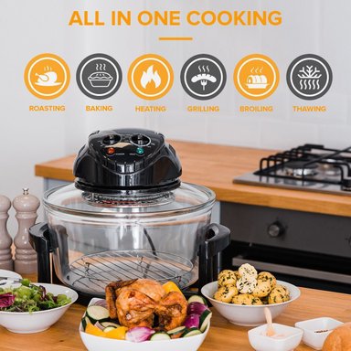 FREIDORA AIRE MULTIFUNCIÓN SALIDA CALIENTE COCINA RONDON - 8