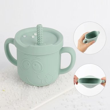 VASO ENTRENAMIENTO BEBE ANTI DERRAME POPOTE RONDON - 4