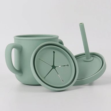 VASO ENTRENAMIENTO BEBE ANTI DERRAME POPOTE RONDON - 8