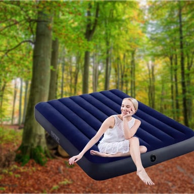 COLCHÓN INFLABLE SUAVE CLÁSICO COMODO SUAVE RONDON - 1