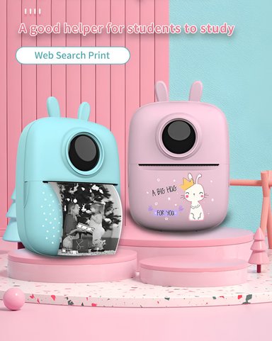 MINI IMPRESORA BOLSILLO INSTANTANEA SIN TINTA IMPRIME RONDON - 2