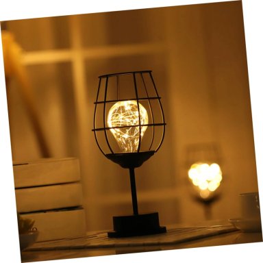 LAMPARA MESA ESCRITORIO LED DECORATIVA NORDICO RONDON - 1