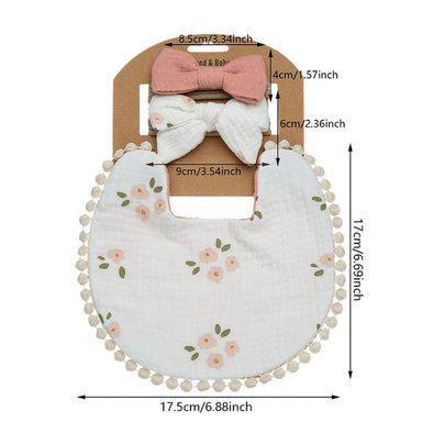 BABERO BEBE BANDANA VESTUARIO ELEGANCIA CALIDAD RONDON - 3