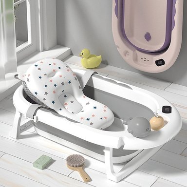 TINA BAÑO BAÑERA PLEGABLE BEBÉ SENSOR TEMPERATURA RONDON - 3