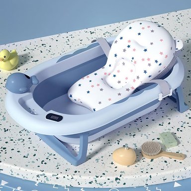 TINA BAÑO BAÑERA PLEGABLE BEBÉ SENSOR TEMPERATURA RONDON - 7