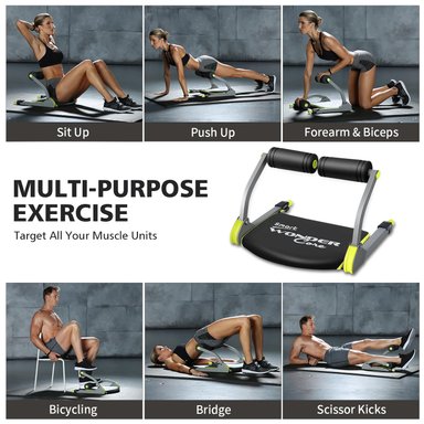 MAQUINA ABDOMINALES ENTRENAMIENTO EJERCICIOS 6EN1 HOGAR LAU - 4