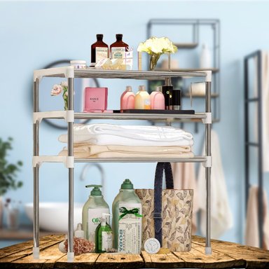 ESTANTE COCINA MICROONDAS ORGANIZADOR AJUSTABLE MULTIUSO JER - 4
