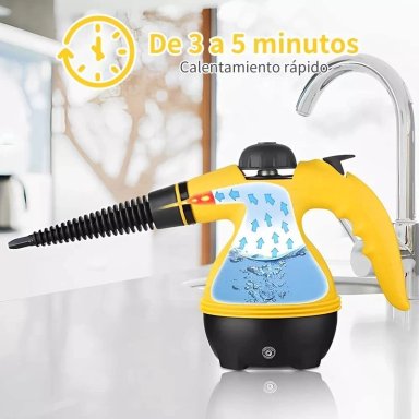 LIMPIADOR VAPOR ZZKKO MANUAL MOPAS PISOS ESTUFAS ENCIMERAS LAU - 2