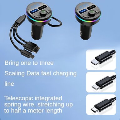 TRANSMISOR MANOS LIBRE CUTX G45 USB AUDIO MICROFONO BLUETOOTH LAU - 7