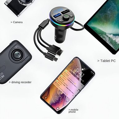 TRANSMISOR MANOS LIBRE CUTX G45 USB AUDIO MICROFONO BLUETOOTH LAU - 8