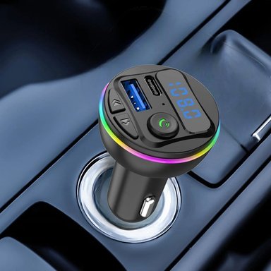 TRANSMISOR MANOS LIBRE CUTX G46 CARRO USB AUDIO MICROFONO LAU - 8