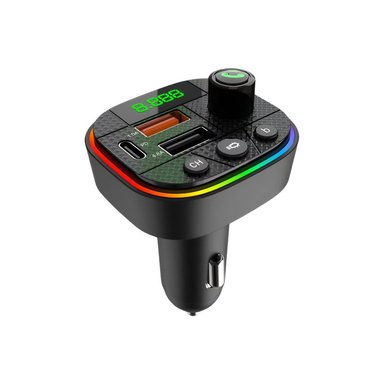 TRANSMISOR MANOS LIBRES CUTX CARRO L06 AUDIO MICROFONO LAU - 1